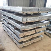 0.18 mm qalinlikdagi galvanizli po'lat plitalar