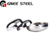 Zanglamaydigan po'latdan yasalgan quvurlarning so'nggi qopqoqlari